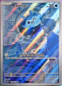 Pokemon Mantirps Art Rare 189/182 Paradoxrift Near Mint deutsch - Picture 1 of 2