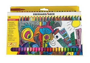 551150 EberhardFaber Fasermaler 50er Etui Filzstift Filzstifte