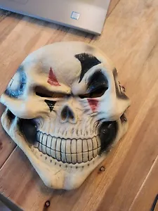 Vintage Skull Skeleton Mask Halloween - Picture 1 of 2