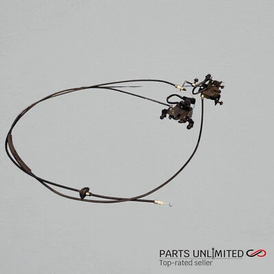 14-17 Maserati Ghibli M157 OEM замок капота защелка с кабелями # 670007133 - Изображение 1 из 3