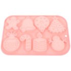 Silicone Xmas Fondant Mold for DIY Baking & Candy Making-BE