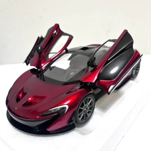 AUTOart 1/18 McLaren P1 VOLCANO ROJO Compuesto Diecast Modelo 76062 con Caja JAPÓN - Imagen 1 de 17
