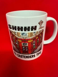 shhhhh its time novelty mug great gift for that fan corrie/EastEnders/Emmerdale - Picture 1 of 9