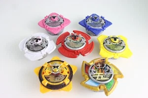 7Pcs of Ninninger Ninja Steel Shuriken Star Morpher Power Rangers Sentai - Picture 1 of 11