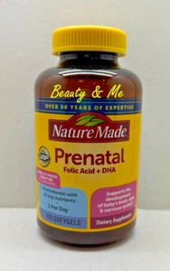 Nature Made Prenatal Multi + 200mg DHA and Folic Acid, 150 Softgels - Picture 1 of 2