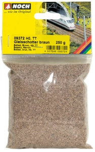09372 Noch HO/TT Gleisschotter braun 250g (11,96 €/1 kg), GMK Modelleisenbahn - Bild 1 von 6