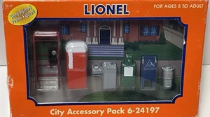 LIONEL CITY ACCESSORIES - COKE SODA MACHINE, MAILBOX, PHONE BOOTH, ETC 6-24197 - Picture 1 of 1