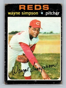 1971 Topps Wayne Simpson #339 - Cincinnati Reds - VG - Picture 1 of 2