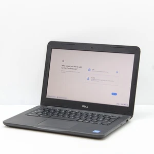 Dell ChromeBook 3380 ChromeOS 13" Laptop Intel Celeron C3855 4GB 16GB SSD HDMI - Picture 1 of 16
