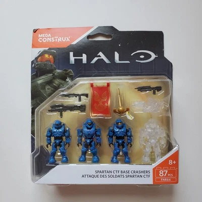 Mega Construx Halo Spartan CTF Base Crashers Action Figure Set 2017 Rogue *Box - Image 1 of 4