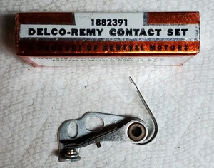 Delco Remy 1882391 Contact Point Set 1930-36 Buick 32-40 Cadillac 41-48 Chevy - Picture 1 of 3