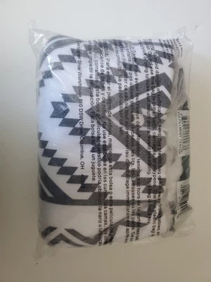 Black & White Beach Blanket - DSW - NIP - Image 1 of 3