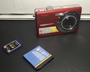 Kodak EasyShare M863 Digitalkamera Rot 8.2MP 3X Zoom LCD Akku SD & Akku - Bild 1 von 9