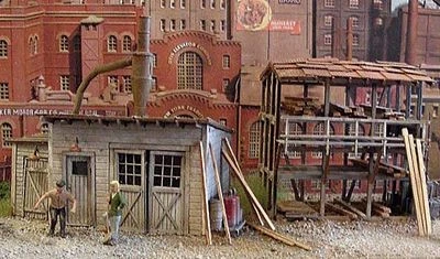 Bar Mills HO Kit Laser-cut Crown Crate Company Bmm0702