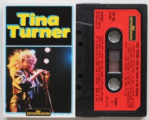 TINA TURNER (ENTERTAINERS ENTMC13.004) 1986 ITALY CASSETTE TAPE COMPILATION - Picture 1 of 3