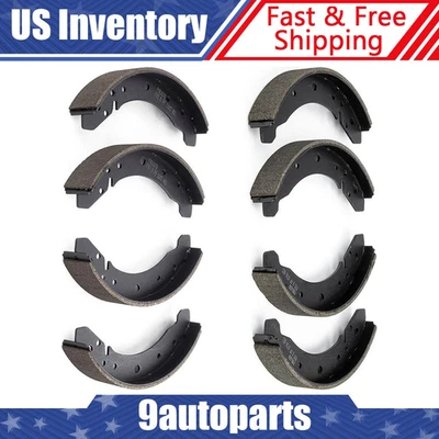 Par de sapatas de freio a tambor dianteiro e traseiro Volkswagen Beetle 1958 - 1962 1963 1964 - Imagem 1 de 4