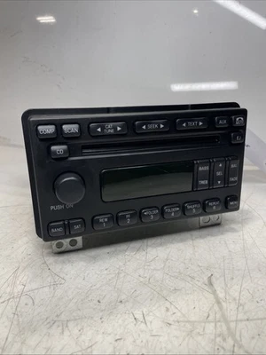 2002-2005 Ford Explorer Navigator Cd Cassette Radio Receiver exc Sport Trac OEM - Image 1 of 4