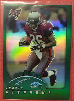 2002 Topps Chrome - Rookie Refractor Travis Stephens #223 (RC) Tennessee Vols - Image 1 of 2