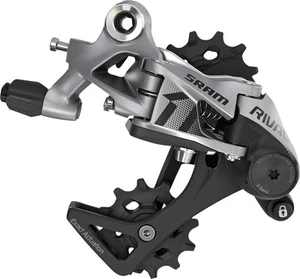 SRAM Rival 1 Rear Derailleur - 11 Speed, Medium Cage, Black/Silver - Picture 1 of 1
