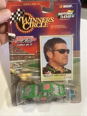 1998 Winner's Circle Bobby Labonte #18 Daytona 500 Speedweeks 99 Series Toy Car - Image 1 of 4