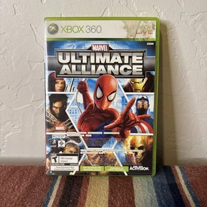 Marvel: Ultimate Alliance (Microsoft Xbox 360, 2006) con Manual Completo Funciona - Imagen 1 de 16