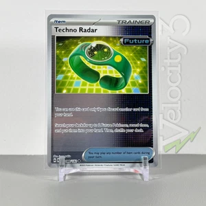 Pokemon TCG Item Card - Techno Radar 180/182 Reverse Holo | 2023 Paradox Rift - Picture 1 of 9