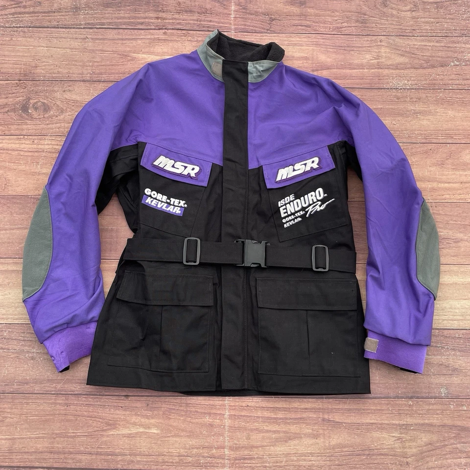 De colección MSR MS Racing MALCOLM SMITH RACING Gore-Tex Hecho con Kevlar Para Hombres Grande Foto 1 de 4