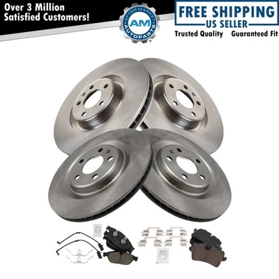 Brake Pad & Rotor Kit Fits 2012-2016 Audi A6 A6 Quattro 2012-2013 A7 Quattro - Image 1 of 4