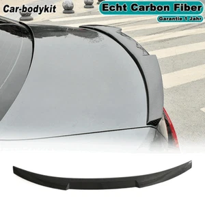 Carbon Heckspoiler Spoiler Flügel Heckansatz Passt für Audi A6 C8 S6 2019-2021 - Picture 1 of 12