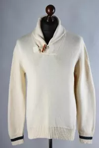Gant Shawl Neck Classic Jumper Size M - Picture 1 of 5