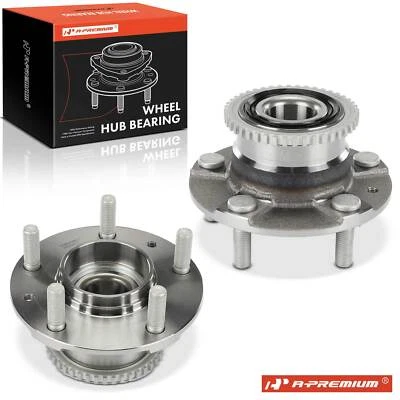 Conjunto de buje y cojinete de rueda trasera A-Premium 2 piezas para Mazda 626 1993-1997 RX-7 Ford Foto 1 de 4