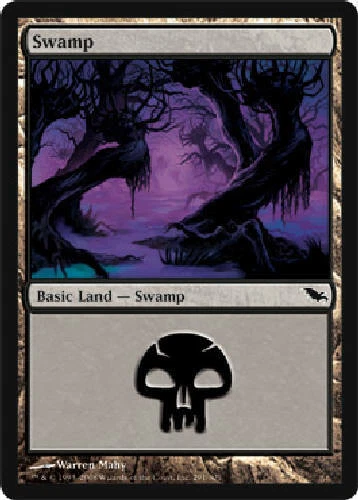 SWAMP #291 Shadowmoor MTG Magic the Gathering Cards DJMagic - Image 1 of 1