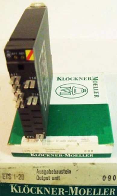 Klöckner Moeller ETS 1-20 Ausgabebaustein Output Unit -OVP- - Bild 1 von 1