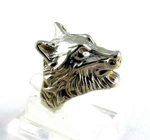 STERLINGSILBER RING WOLF #21G200141 - Bild 1 von 4