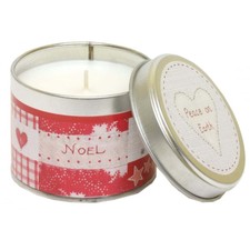 ECP - Candle in a Tin - Christmas Noel Design - IUA90XD