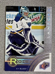 2001-02 SPx Rookie Exchange Curtis Sanford Rookie Card /1250 #R26 Blues - Picture 1 of 2