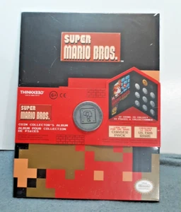 Super Mario Bros. Coin Collector's Album With Coin New Sealed - Picture 1 of 2