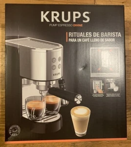 NEW KRUPS ESPRESSO MACHINE PUMP ESPRESSO DIVINE XP444 FOR HOME USE COFFEE NIB - Picture 1 of 9