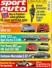 sport auto 10 / 1995, Porsche, BMW M3, Mercedes, VW Golf, Fiat, IAA