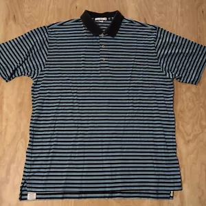 Confezione 5 Polo Peter Millar Cotone Uomo XL Multicolore GOLF Righe Rugby - Foto 1 di 20