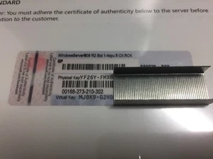Windows Server 2008 R2 Standard, 5 cal, HP OEM Vollversion mit MwSt-Rechnung - Bild 1 von 2