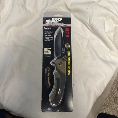 Cuchillo - Smith & Wesson M&P Modelo 1085909 Ultra Deslizante con Hoja Punto de Caída Foto 1 de 4