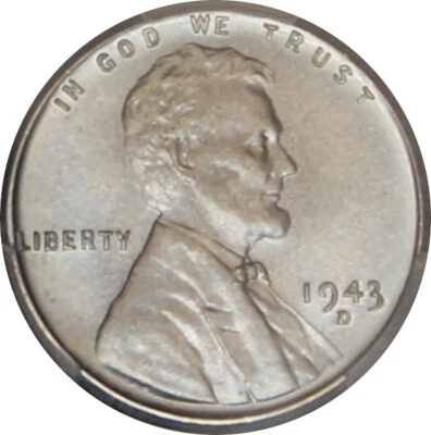 1943-D MS67 Steel Cent, PCGS 42977345 - Image 1 of 4