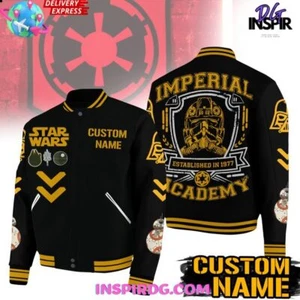 Star Wars Imperial Academy Limited Edition Baseball Jacket - Picture 1 of 4