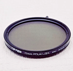 Filtro Tiffen Polarizador Circular 72MM Hecho en EE. UU. - Imagen 1 de 6