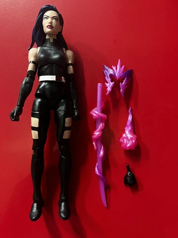 Marvel Legends PSYLOCKE Amazon 3 Pack Nimrod X-Men X-Force Hasbro Used Complete Cover