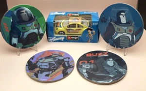 NEW Disney 1/43 VOLKSWAGEN BEETLE TOY STORY Woody Diecast CAR Free Coasters - Picture 1 of 8