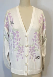 Hot Topic Her Universe Bridgerton Wisteria Bee Cardigan L - Picture 1 of 8