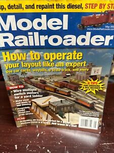 Model Railroader Magazine mai 2009 interrupteur de disposition expert moteurs bobine en acier FM143