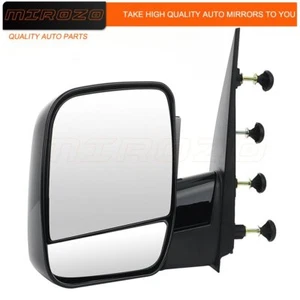 MIROZO Manual Folding LH Side Mirror For E-150 E-250 E-350 Econoline Left LH - Picture 1 of 6